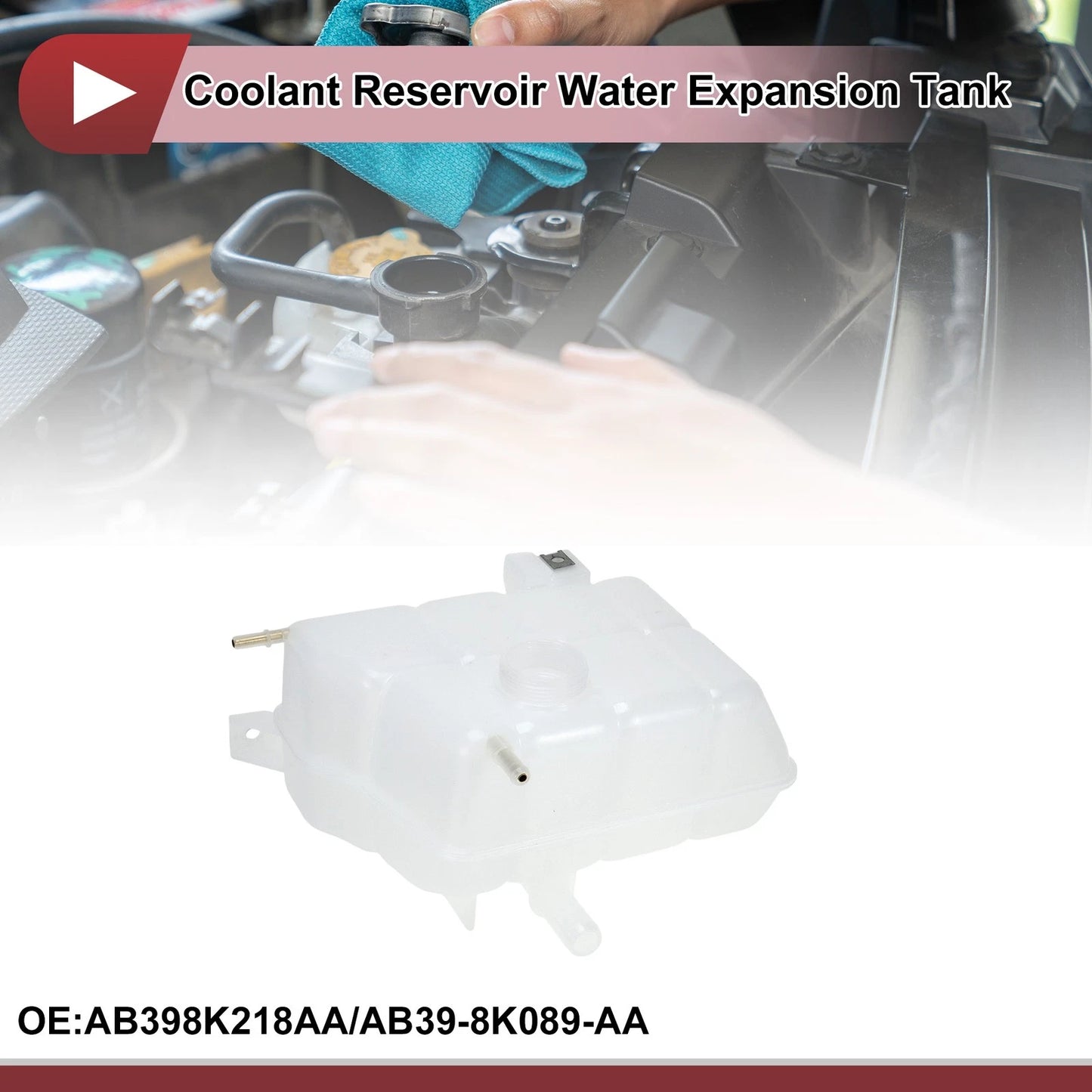 Coolant Expansion Overflow Tank for Ford Ranger (2012-2020)