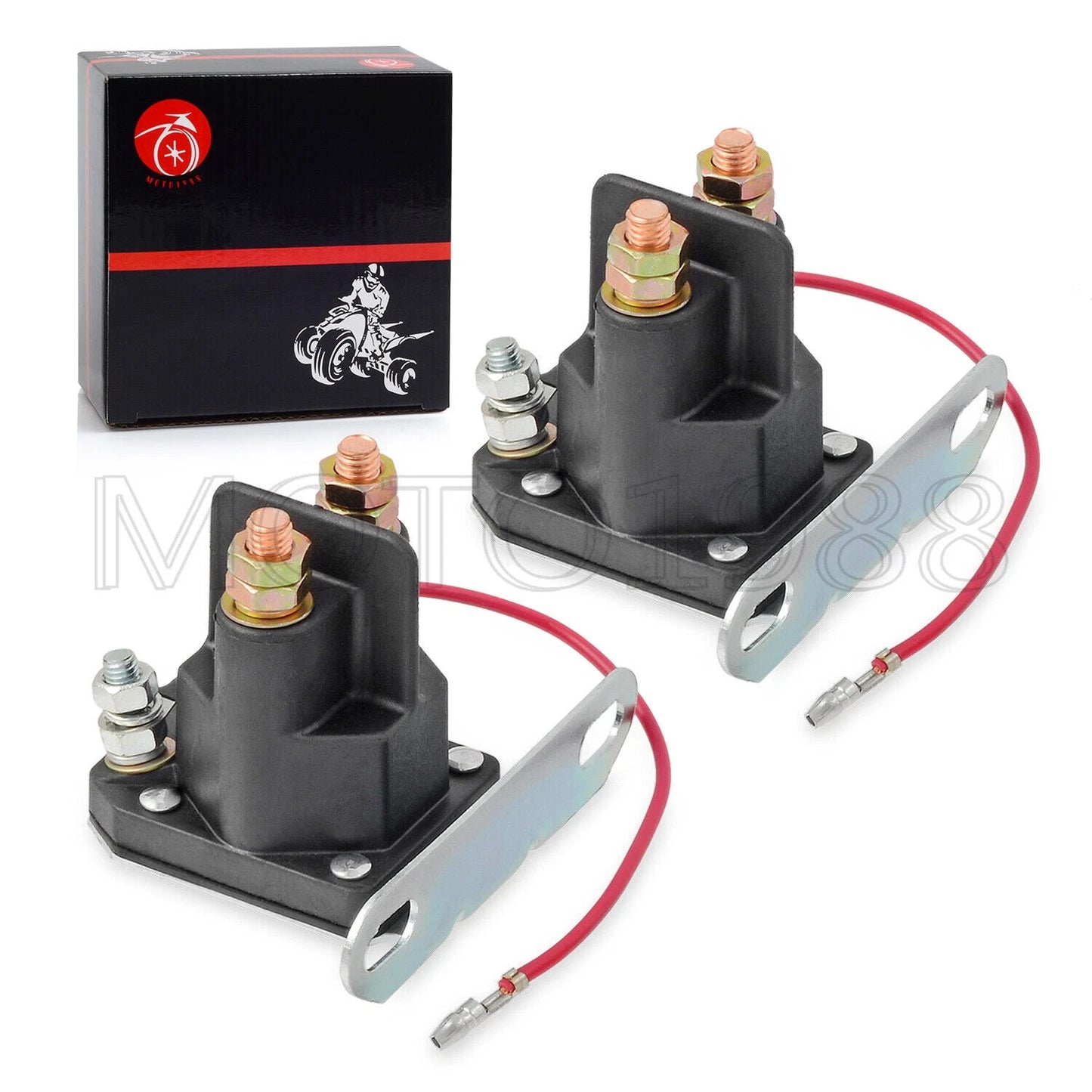 2 x Starter Solenoid Relay for Polaris Xplorer 400 4x4/Xplorer 400L(1995-2002)
