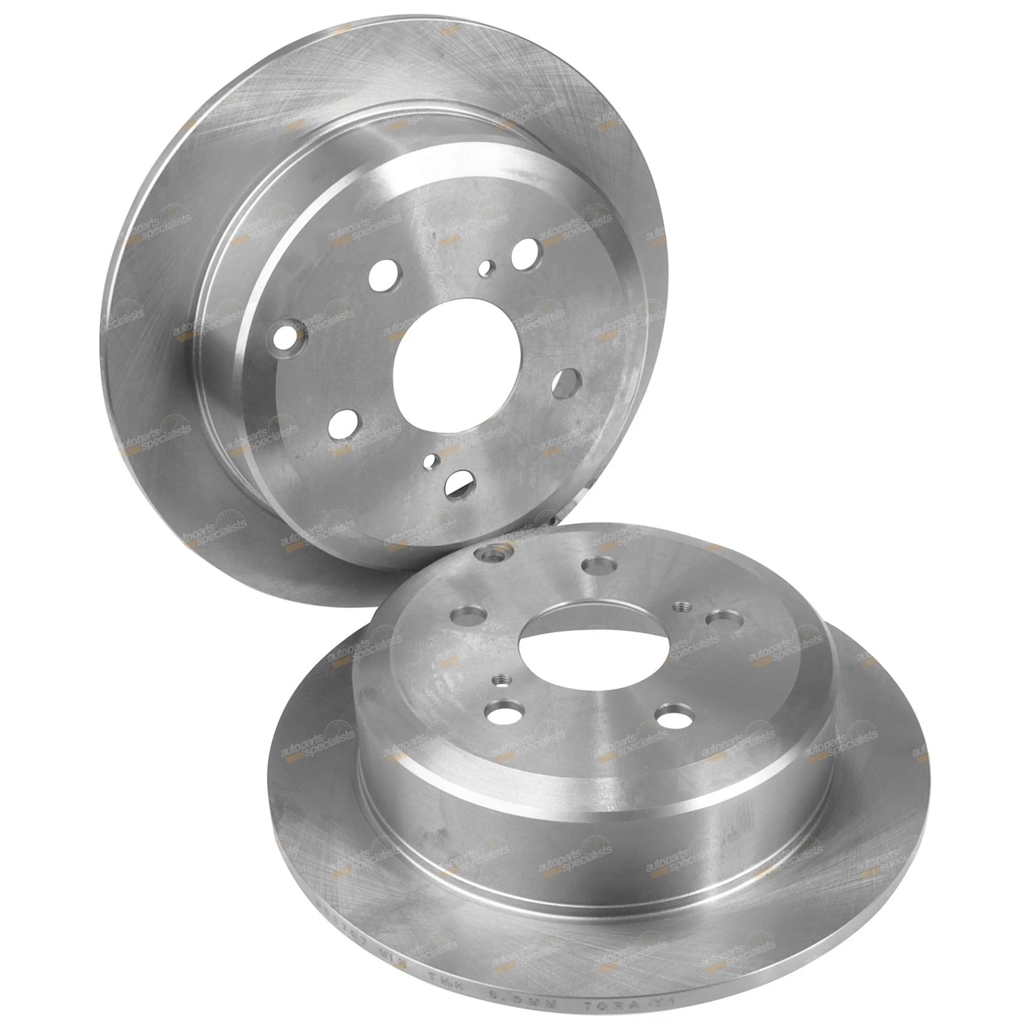 2 x Rear Disc Brake Rotors for Toyota Aurion GSV40 GSV50 (2006–2017)