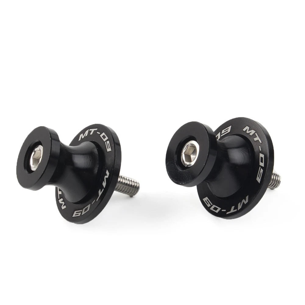 6MM Swingarm Spools Sliders for YAMAHA MT-09 FZ09 (2013-2022) Black