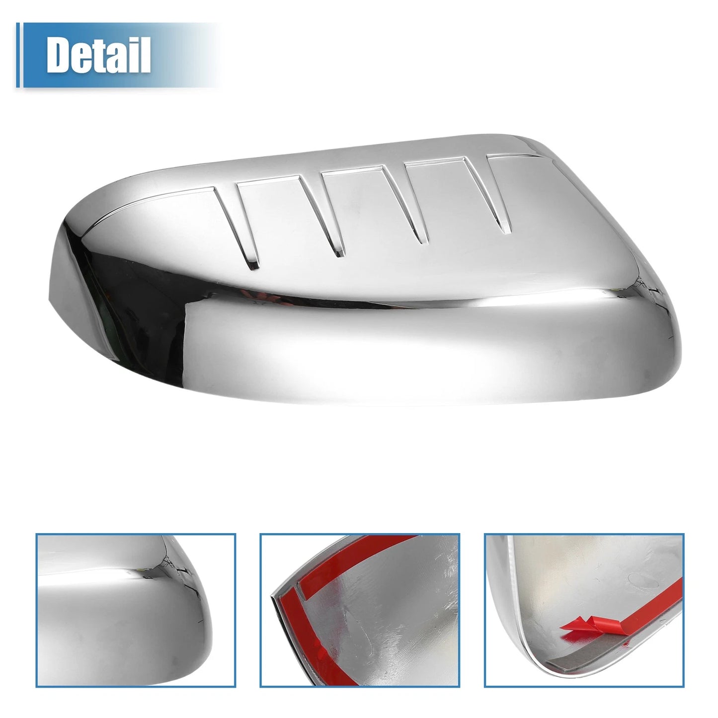 Chrome Plated Top Half Mirror Covers for Ford Explorer (2011)