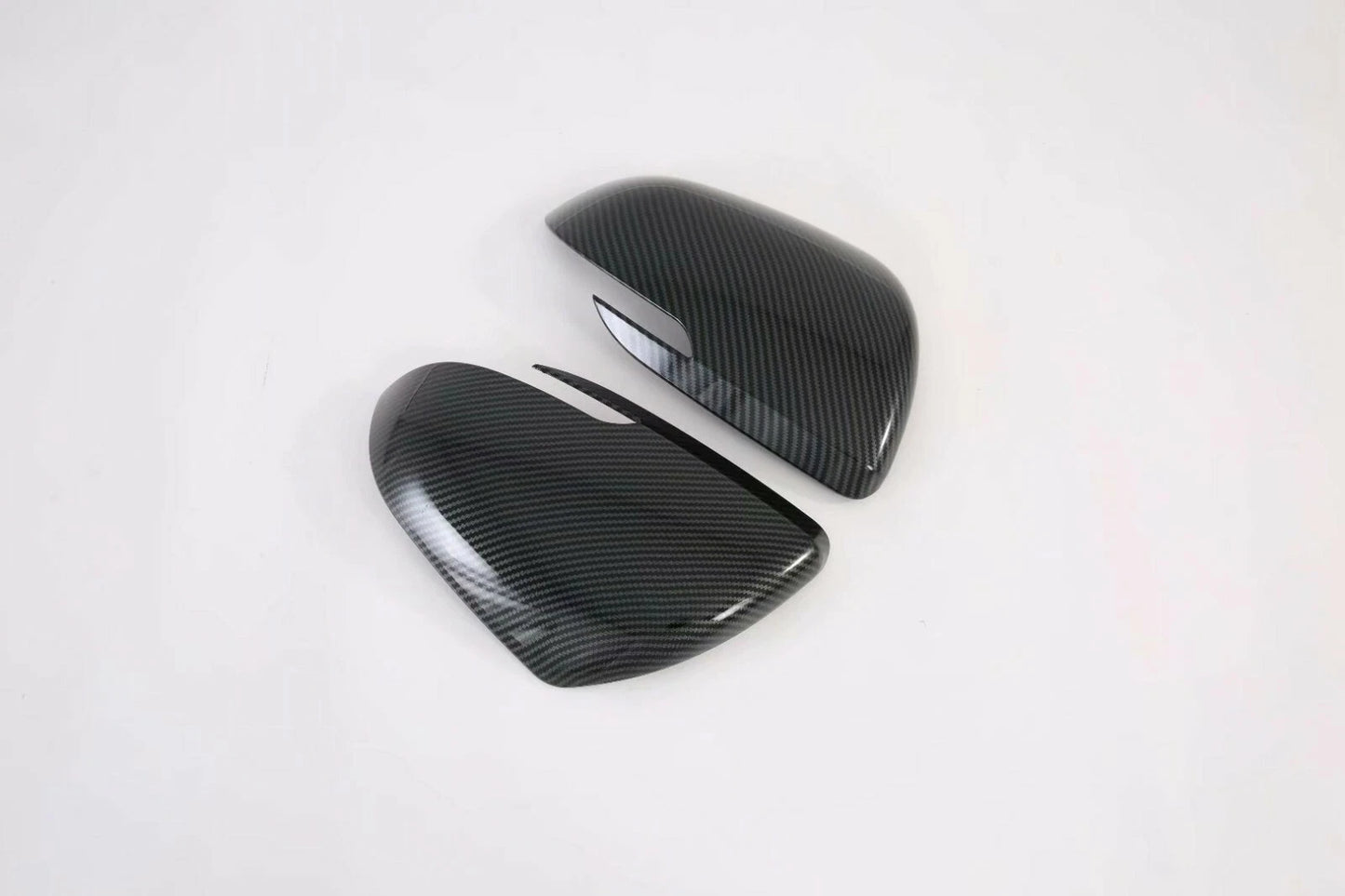 2 x Carbon Fiber Side Mirror Covers for Kia Seltos (2020-2021)