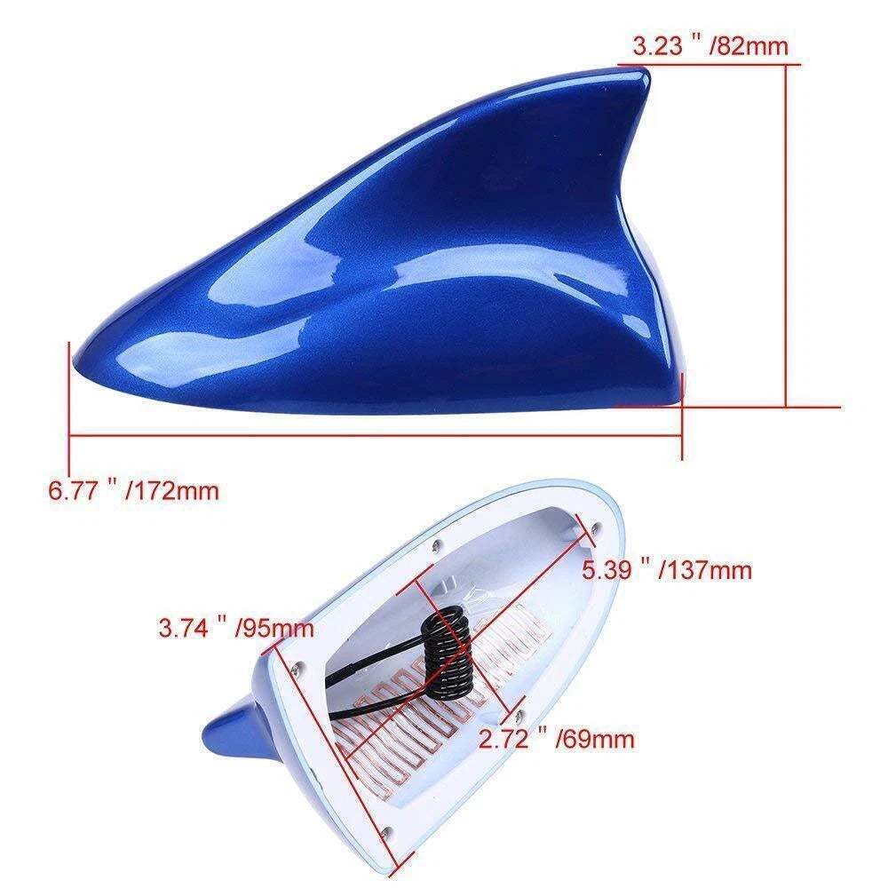 Shark Fin Antenna Cover for 2014-2019 Hyundai SWP - Blue