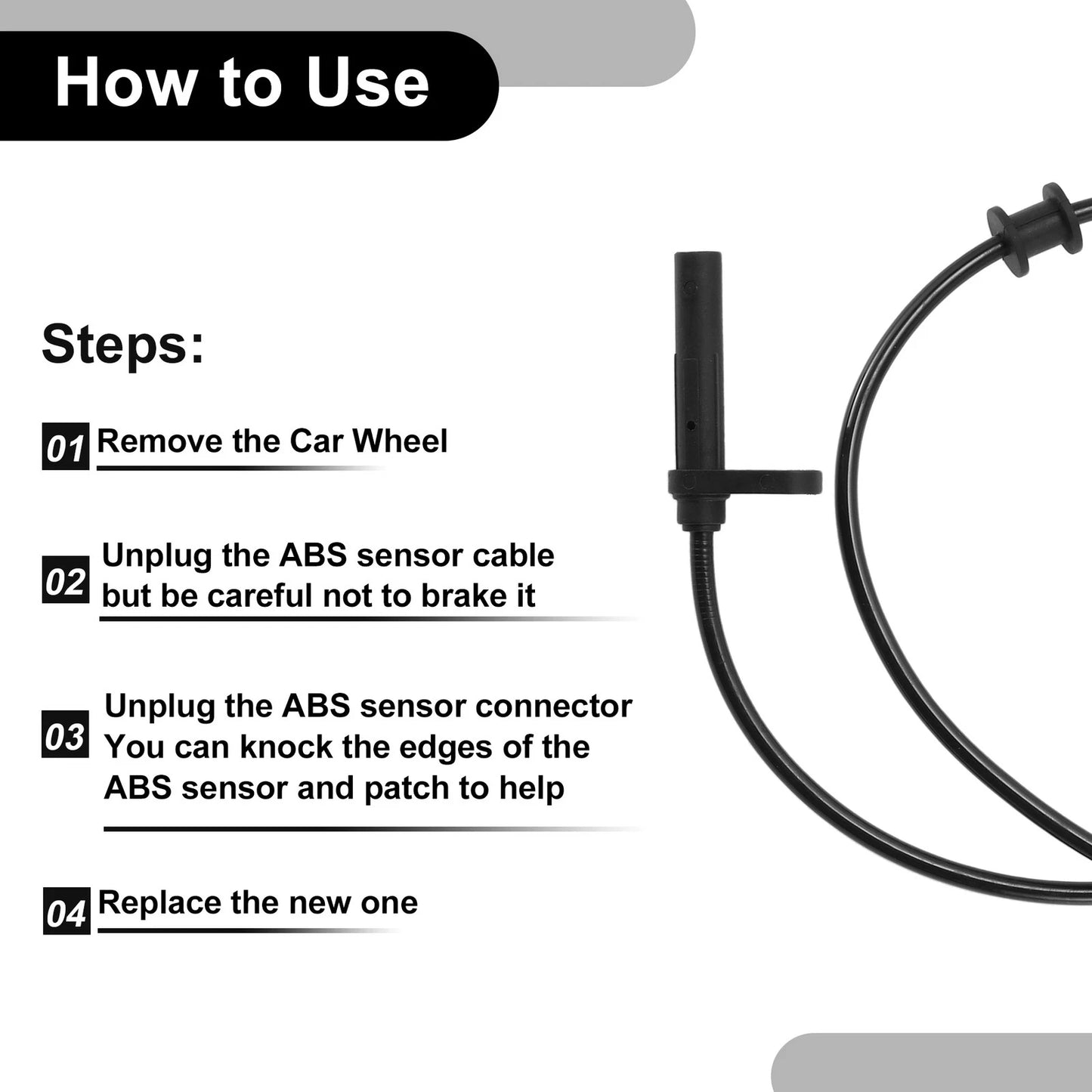 ABS Wheel Speed Sensor for Ford F-150 (2004-2008)