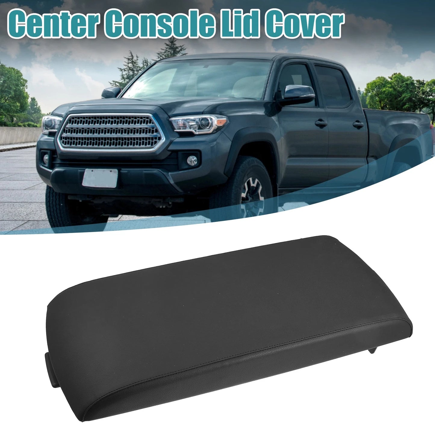 Center Console Lid for Ford Flex (2013-2017) Black