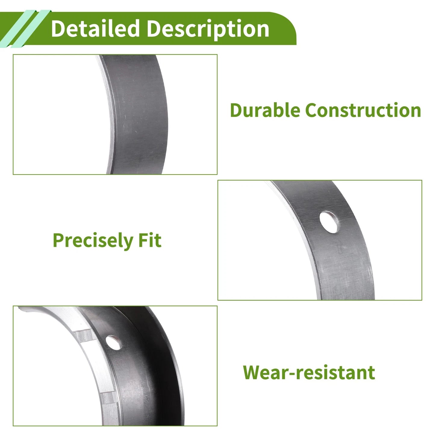 10pcs Main Bearing Shells for Ford Transit Mondeo MK7 MK8 2.4 2.2 (2006-2014)