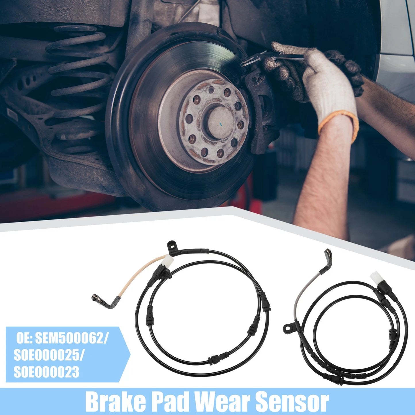Front Rear Brake Pad Electronic Wear Sensor for Land Rover