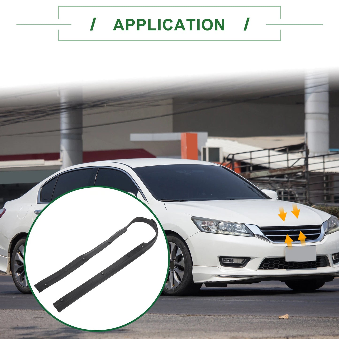 Front Engine Hood Sealing Strip for Honda Accord (2008-2012)