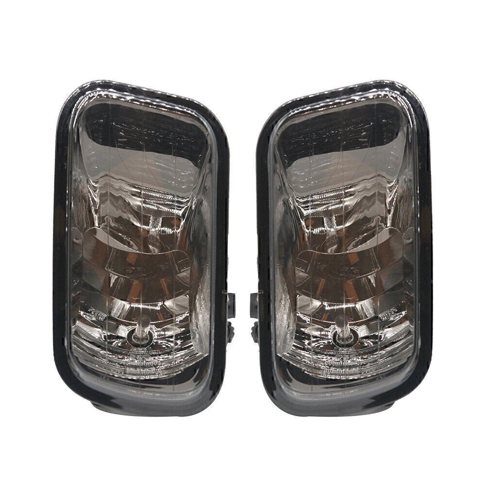 Black Front Fog Light Lamps For Dodge Ram 1500 2500 3500 (2009-2012)