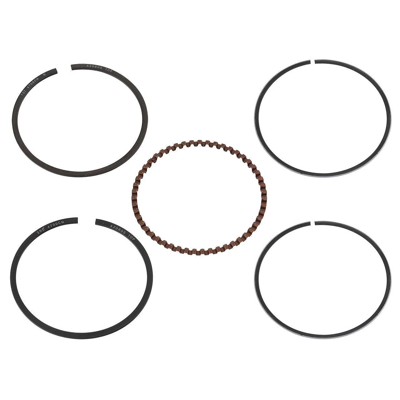 Namura 48mm .040 Over Bore Piston Rings for Kawasaki KFX90 (2007-2024)