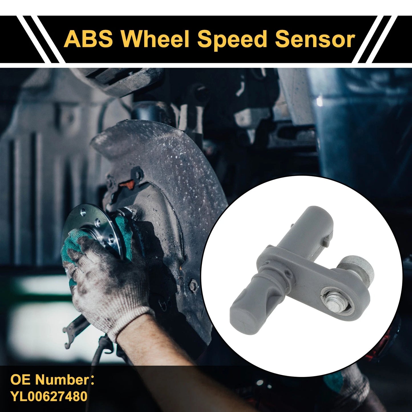 ABS Wheel Speed Sensor for Peugeot 308 (2016-2023) 1 Pc