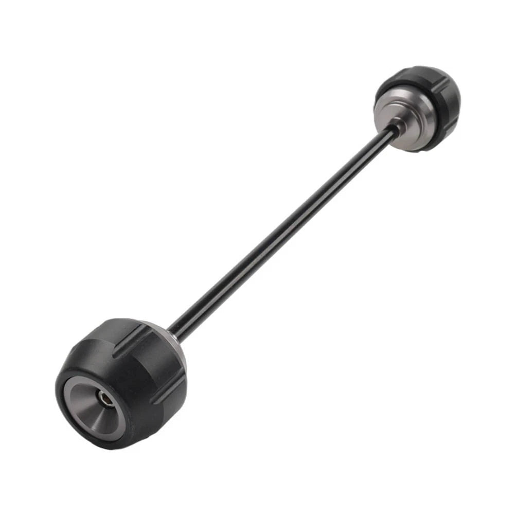 Black Front Wheel Axle Crash Slider for Kawasaki Z900 (2017-2019)