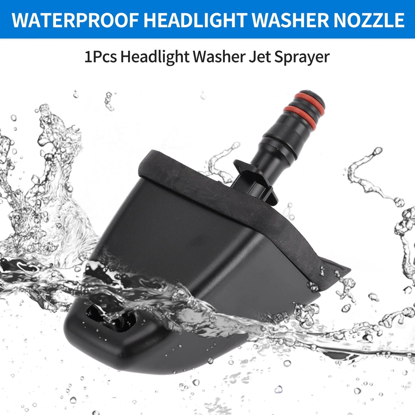 Driver Side Headlight Washer Nozzle for Honda CR-V (2005-2006)