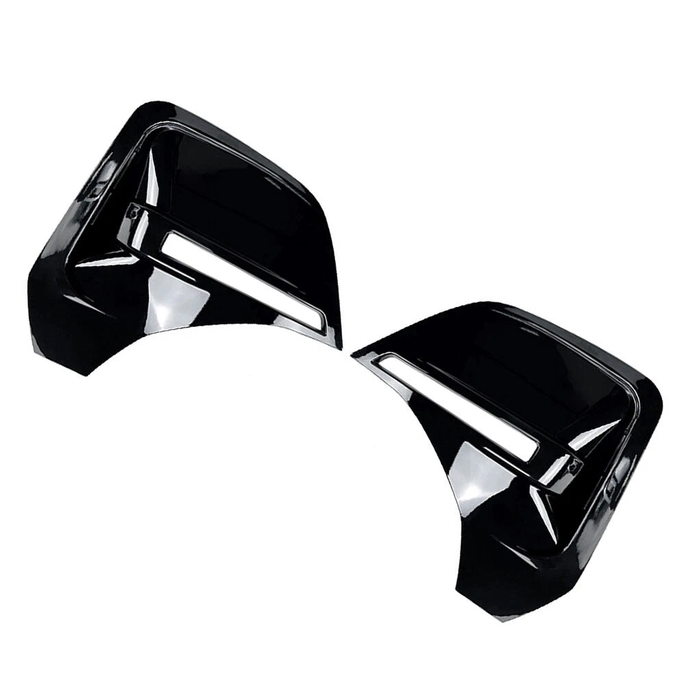Black Rear Side Air Vent Covers for BMW 4 Series G26 i4 (2020-2024)