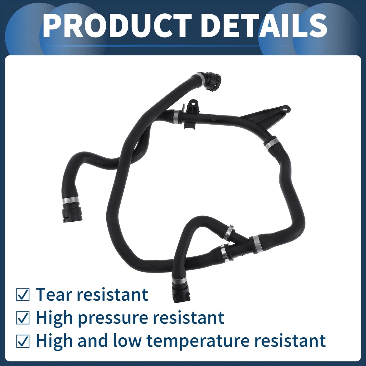 Radiator Hose for BMW 230i xDrive, 430i (2017-2021) - Durable Replacement Parts