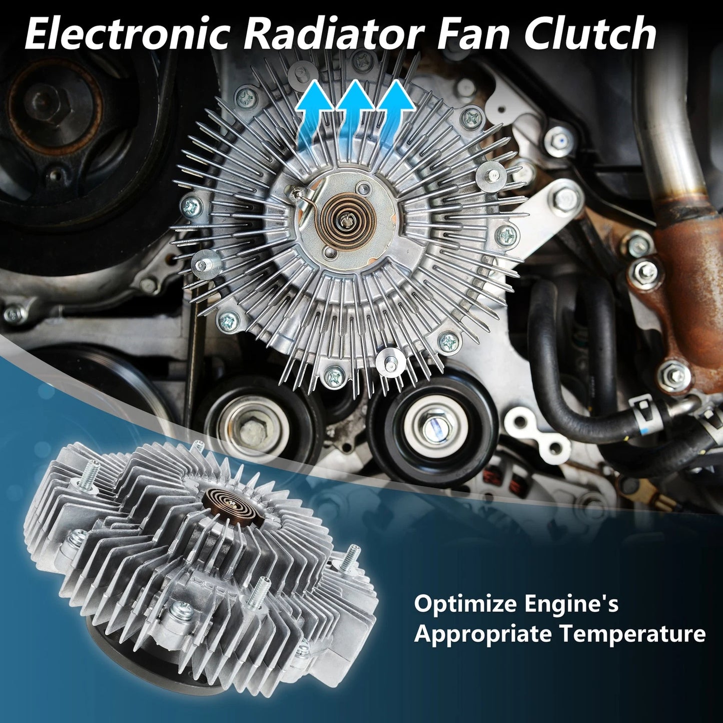 Cooling Fan Clutch for Toyota 4Runner/Tacoma (1996–2010)
