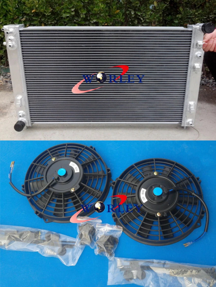 Aluminum Radiator + Fans for Holden VT VX HSV Commodore V8 GEN3 LS1 (1997-2002)