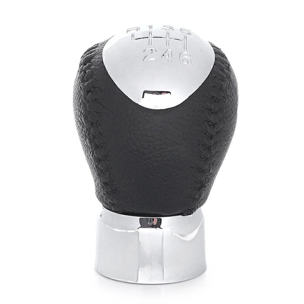 Leather Shift Knob 6 Speed for Mazda 3 5 6 Axela CX-5 (2003-2023)