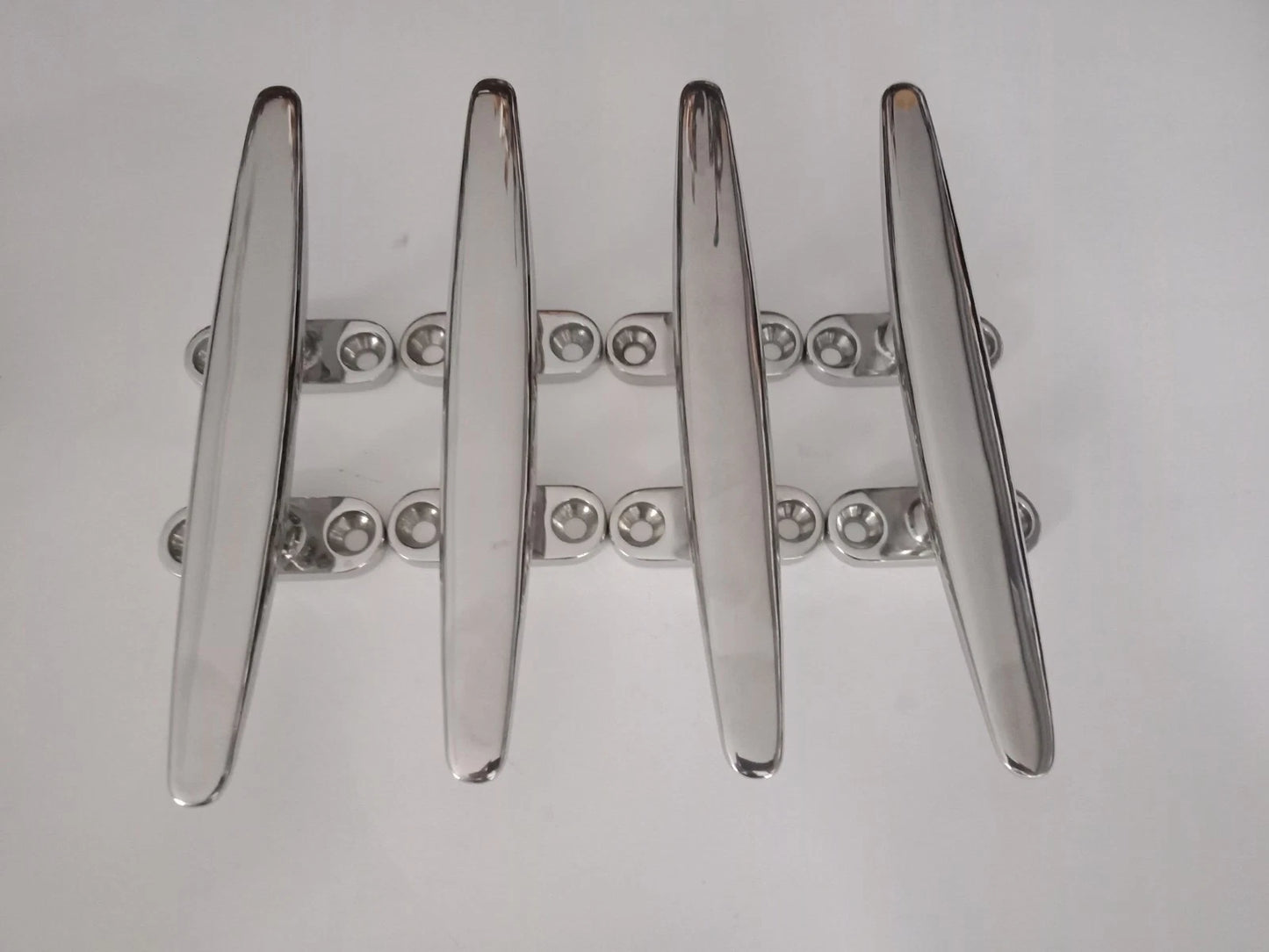 4x Horn Cleat 200mm 316GD Stainless Steel for Boat Mooring