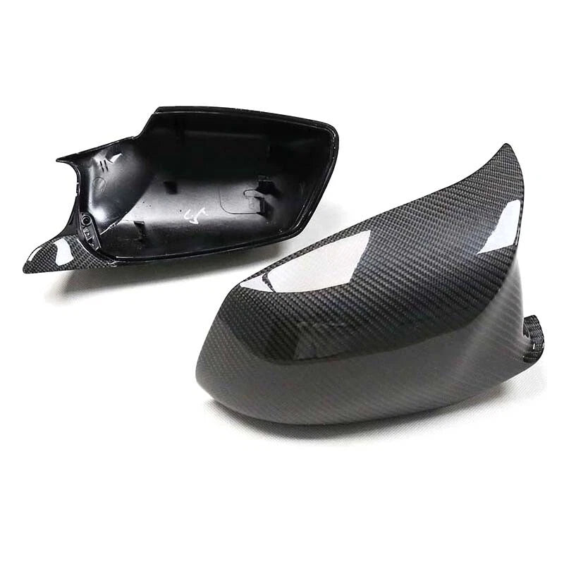 Real Carbon Fiber Replace Side Mirror Shell Cover For BMW F10 2011-13 530i 535i