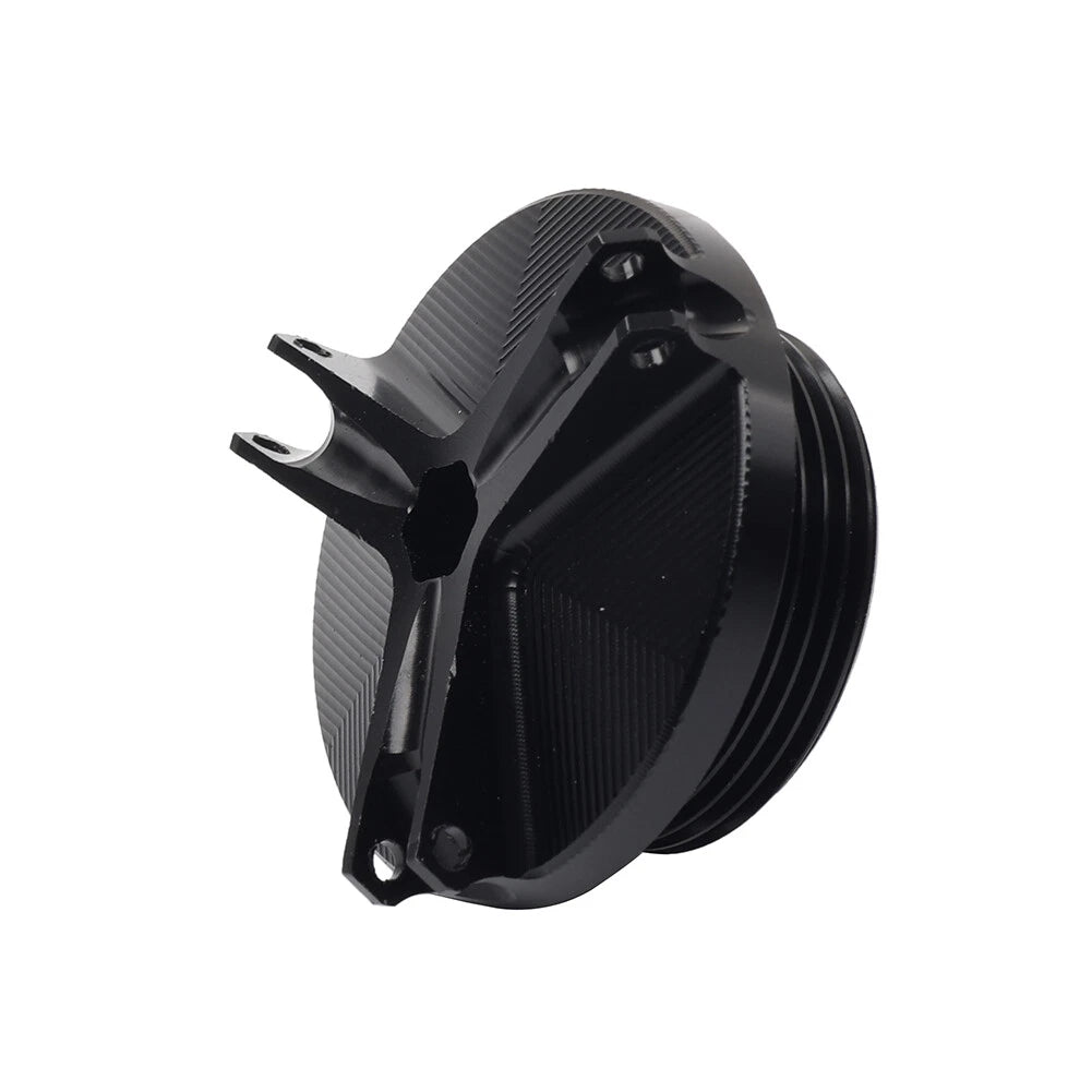 Black Engine Oil Filler Cap Cover for Kawasaki Z750 ZX6R ZX636 ZX10R (2004-2023)