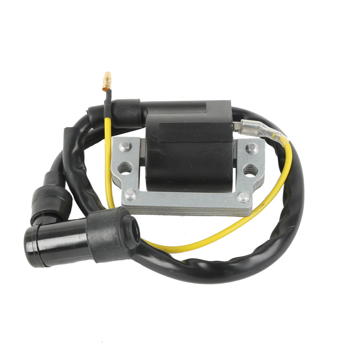 Black Motorcycle Ignition Coil for Honda ATC70 ATV 3-Wheeler (1978-1985)