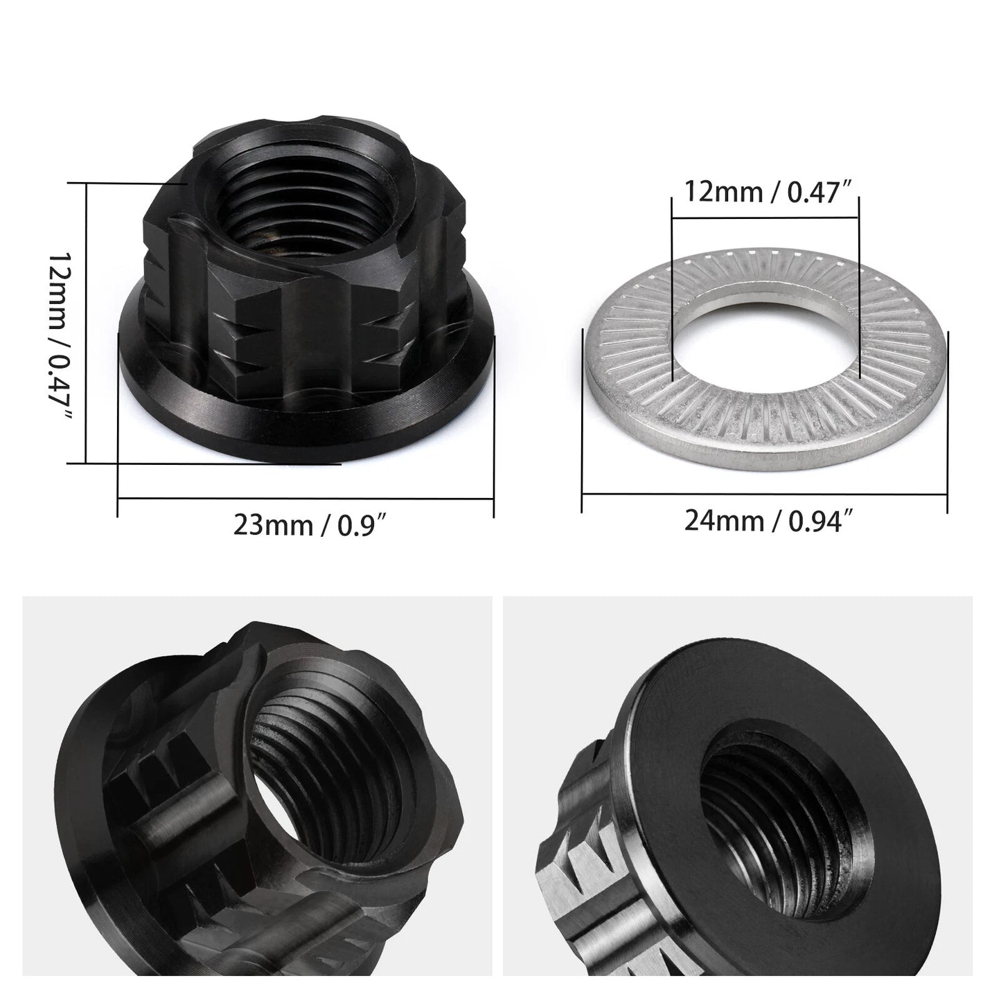 Primary Pulley Nut for Sur Ron Light Bee X S (2018-2023)