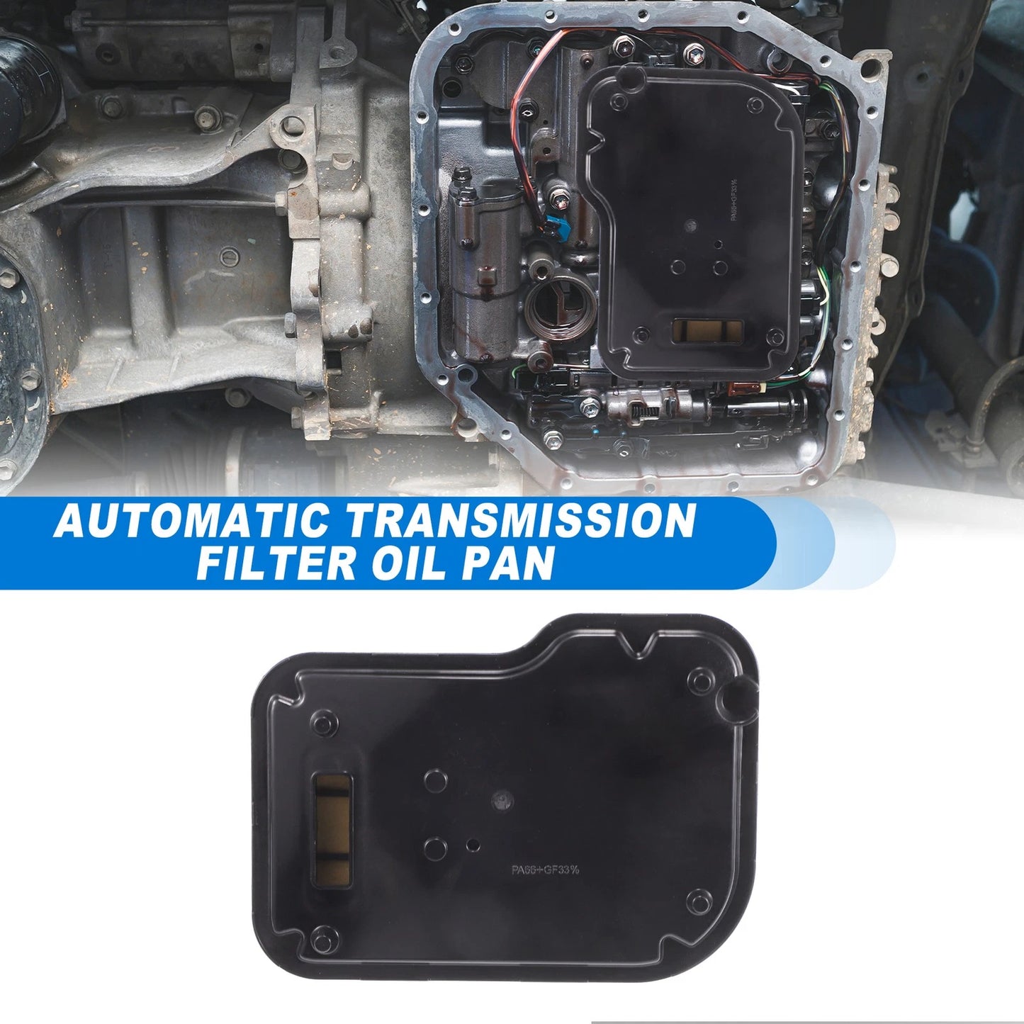 Transmission Fluid Filter Oil Pan for Chevrolet Camaro