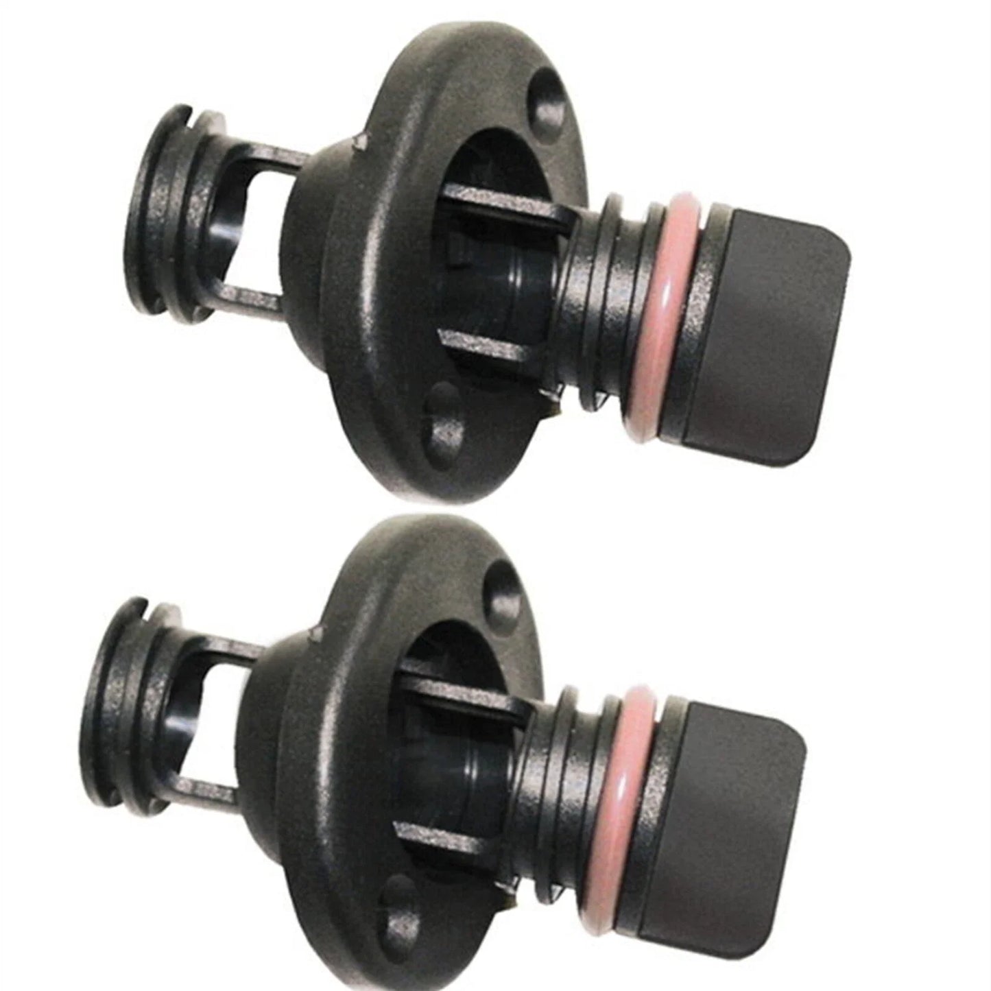Retained Screw Type Nylon Drain Plug for Boats - Fits 1" Hole, 2pcs