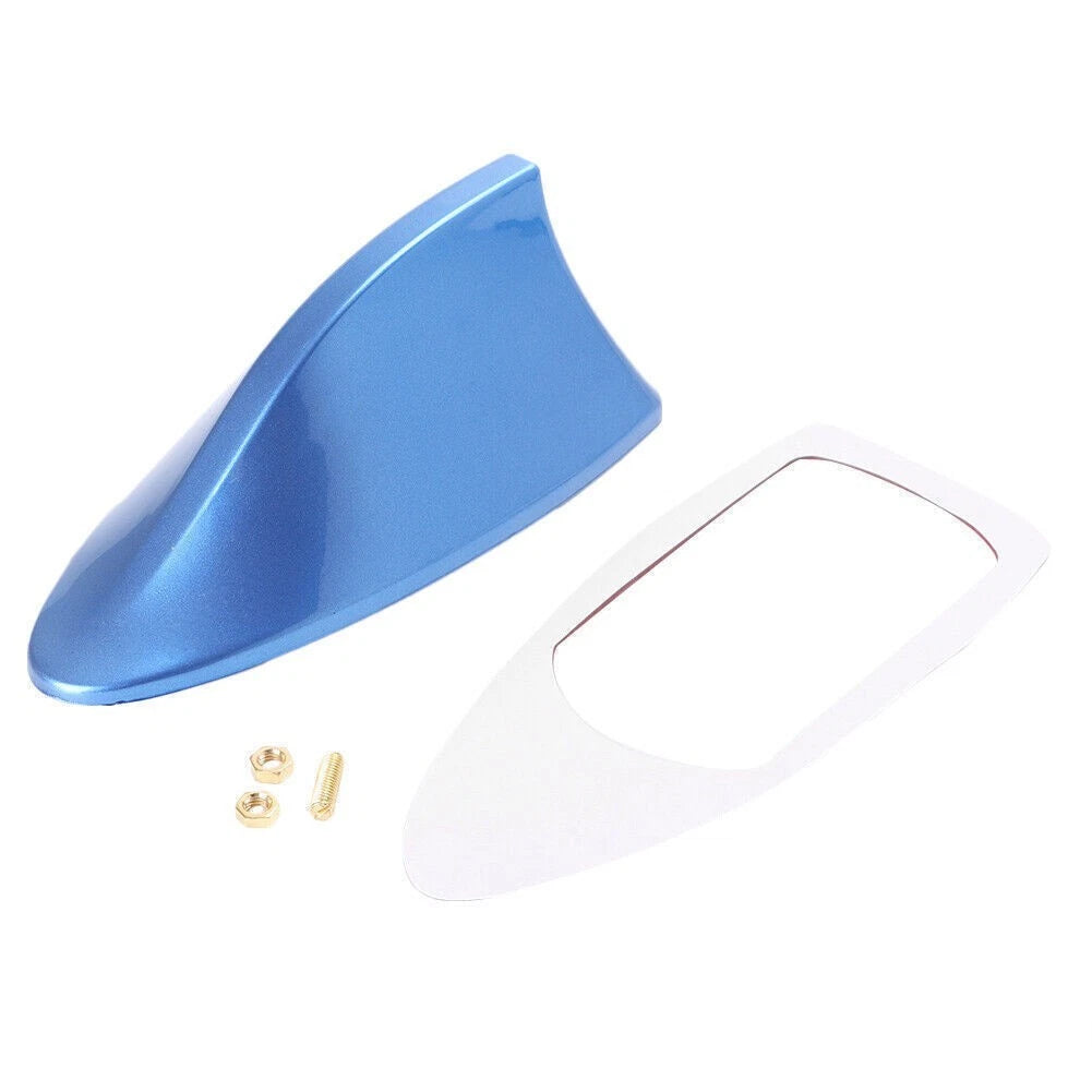 Shark Fin Antenna for Universal Car - FM/AM Radio Aerial Decor (No Drilling)
