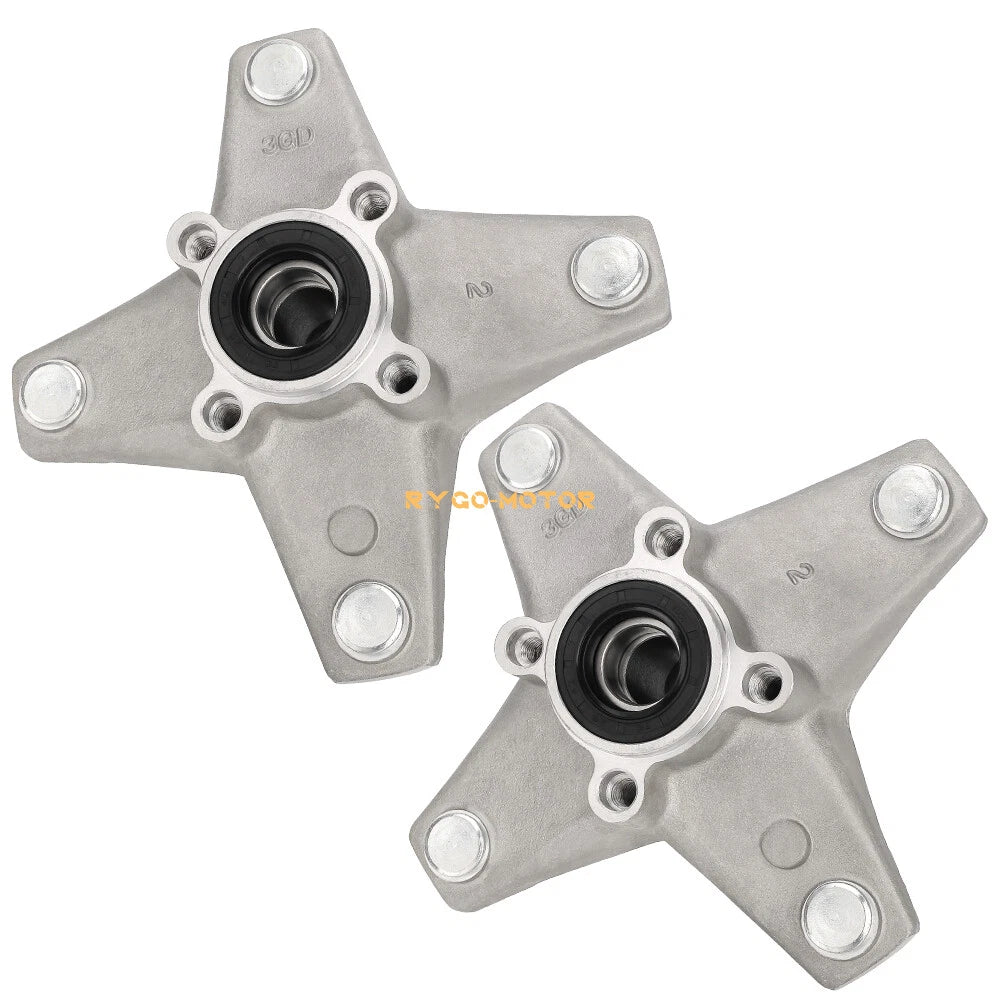 2 x Front Wheel Hub Assy for Yamaha Banshee 350 Warrior 350 Raptor 350 Blaster