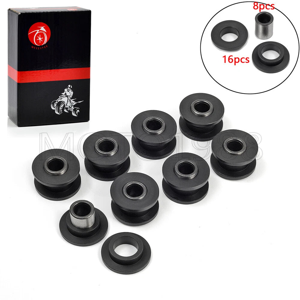 Shock Bushing & Bearing Sleeve Kits 4 x Absorber for Arctic Cat 300 (1998–2005)