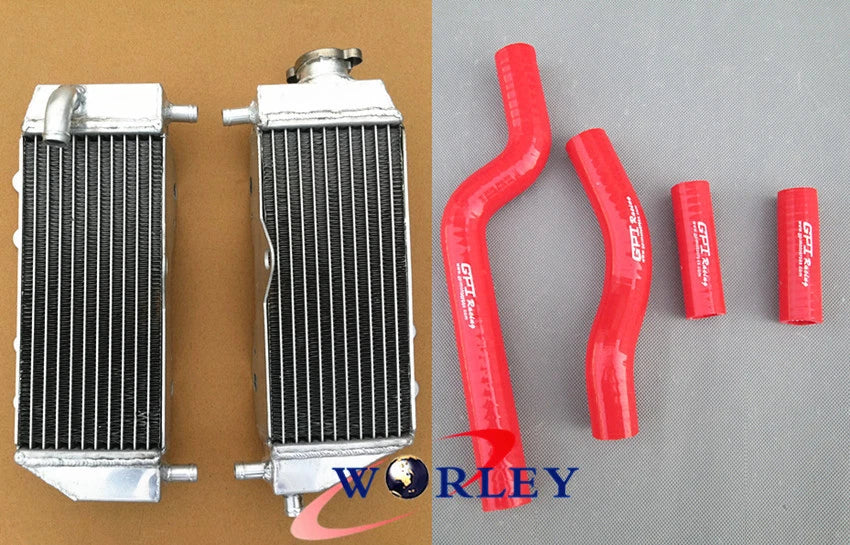 BLUE Radiator Hose for Yamaha YZ250 YZ250X YZ250G (2002-2019)