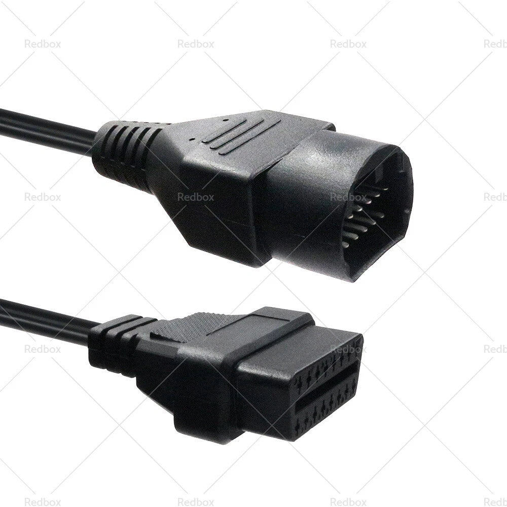17 Pin to 16 Pin Female OBD2 Diagnostic Connector Adapter for Mazda