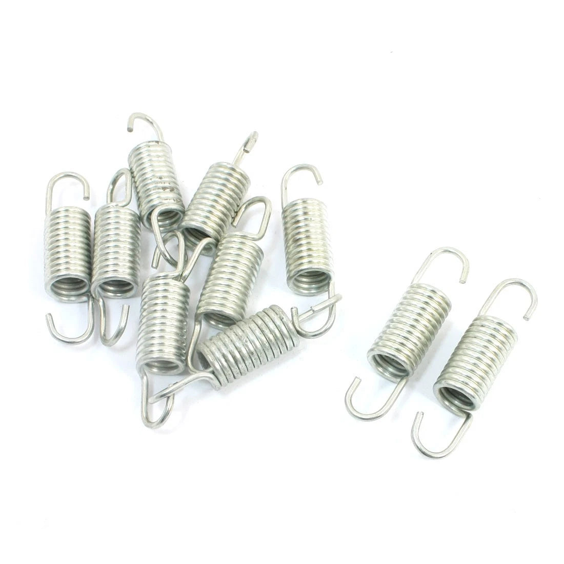 Return Springs Silver Tone x 10 for Motorcycle