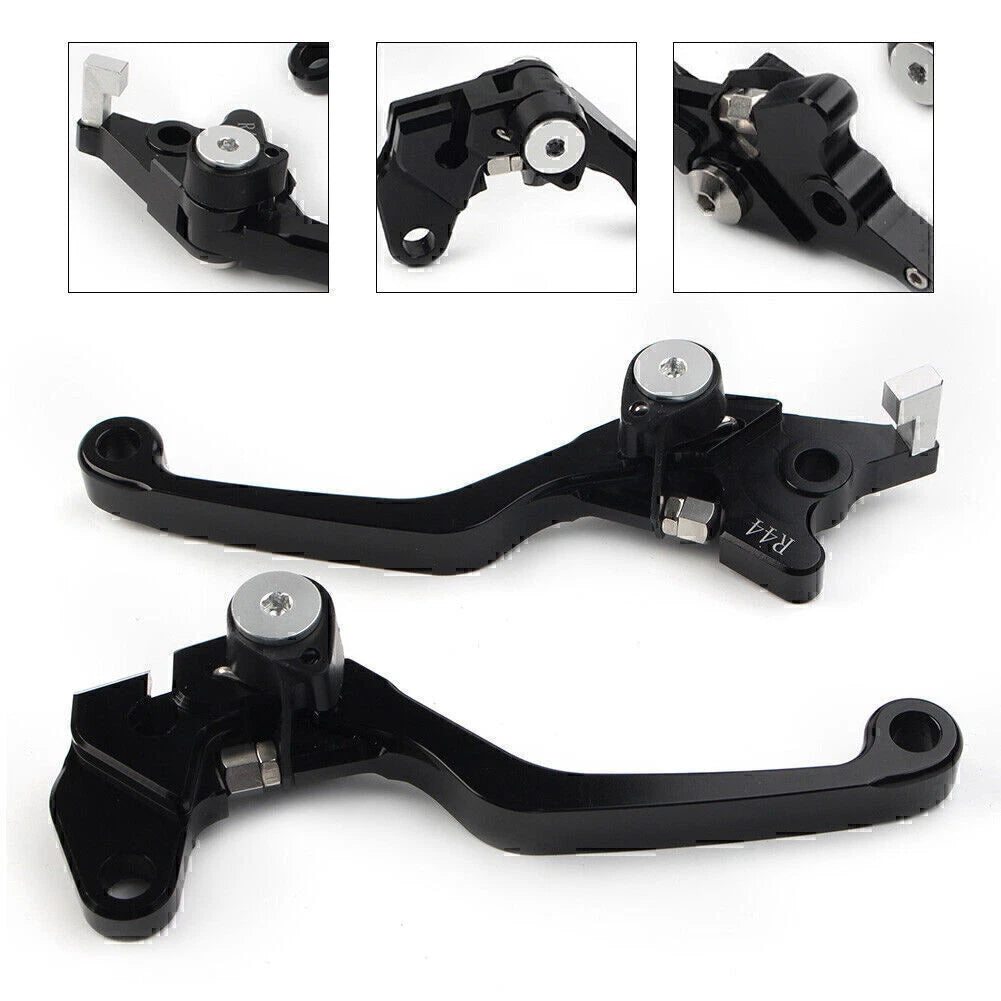 Aluminum Pivot Dirt Clutch Brake Levers for Kawasaki KLX250 D-Tracker (1993-1997)