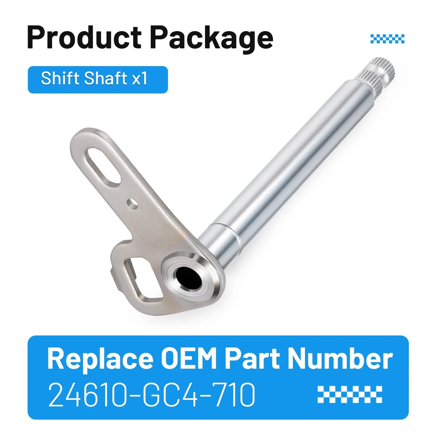 Trans Shifter Shaft for Honda CR80R CR80RB CR85R CR85RB (1985-2007)