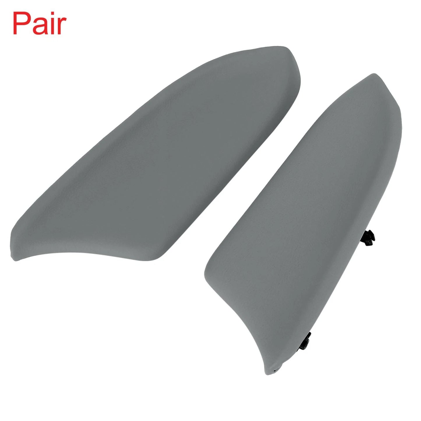 Front Door Panel Armrest Lid Pad Cover Gray for Honda Accord (2008-2012)