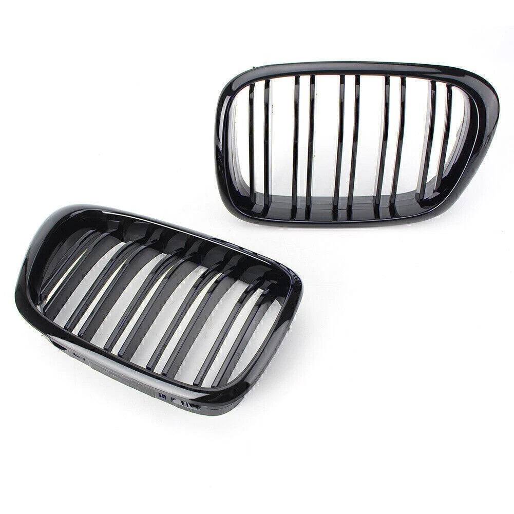 Black Front Upper Bumper Mesh Grille for BMW 5 Series E39 (1995-2004)