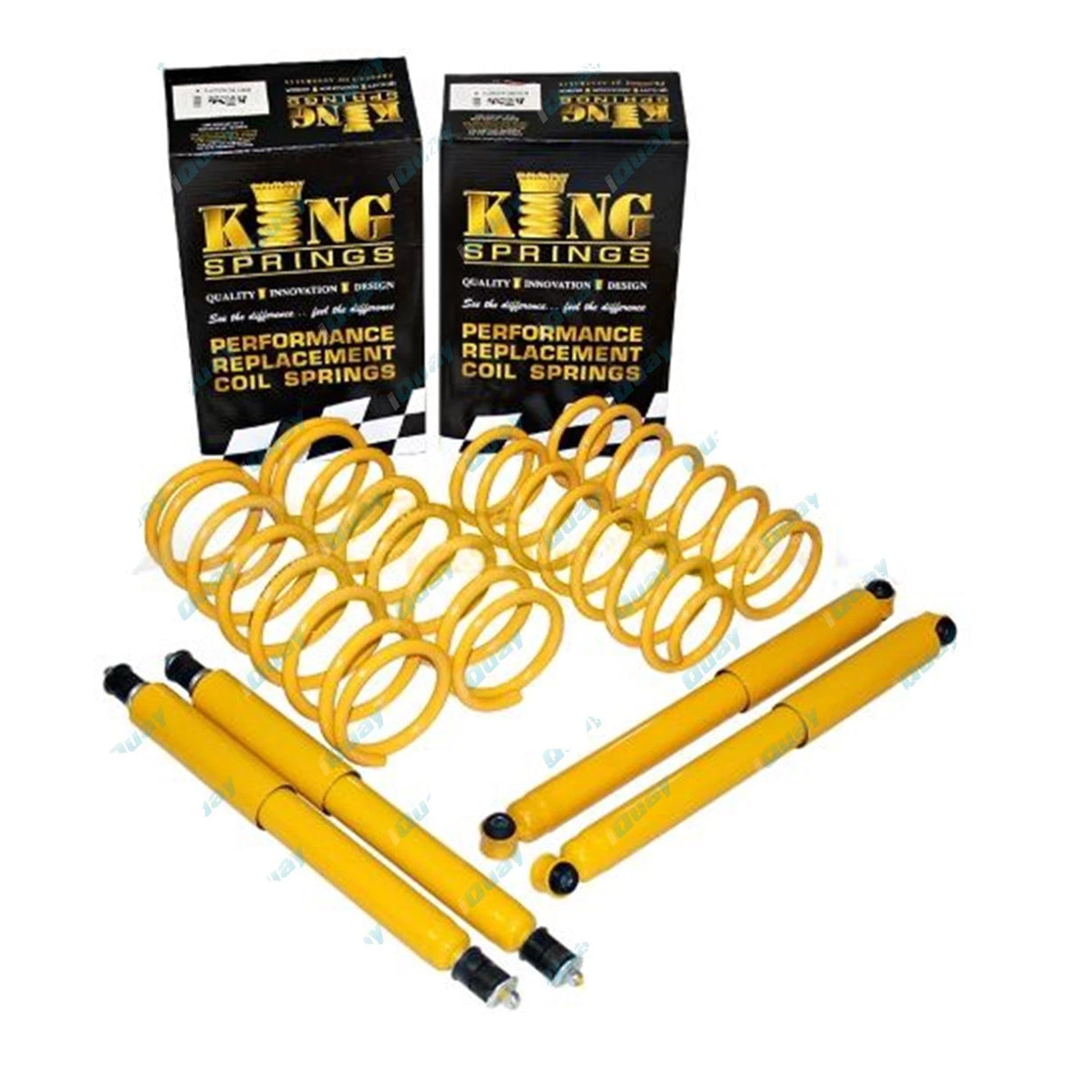 Standard Height Suspension Coil Spring Kit for Toyota 80 Series Landcruiser