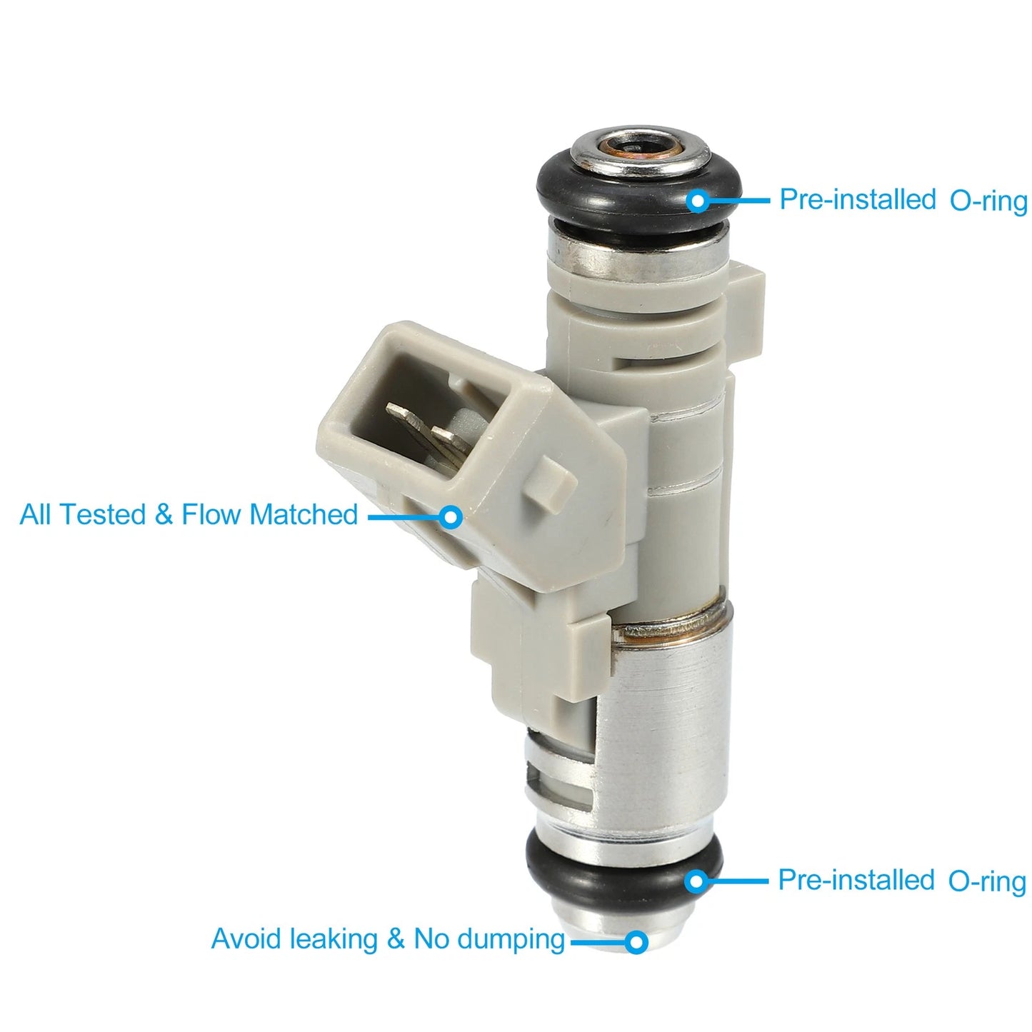 Fuel Injector for PEUGEOT 206 Hatchback/SW 1.4L (1998-2012)