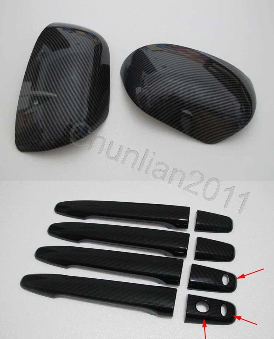 Door Handle Side Mirror Cover Trim for Mitsubishi Outlander Sport/ASX (2007-2014)