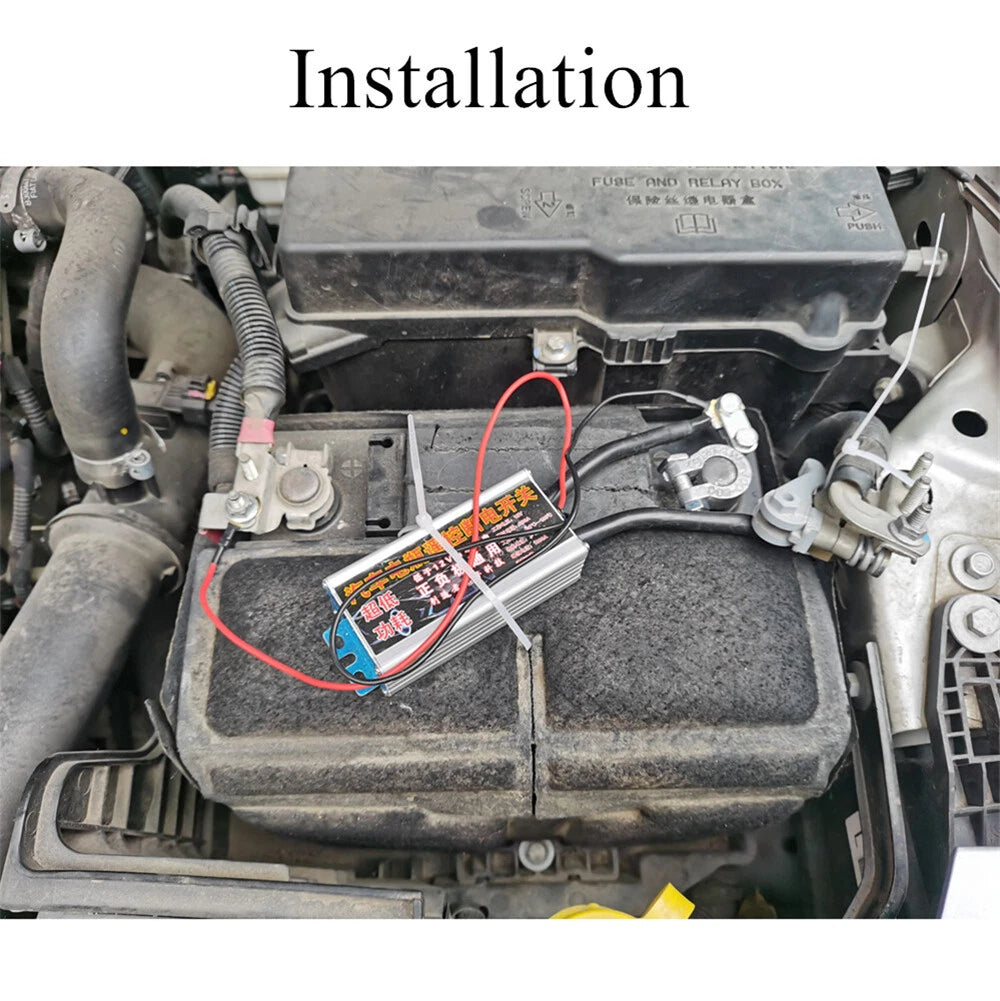 Universal Car Wireless Remote Control 12V 200A Battery Isolator