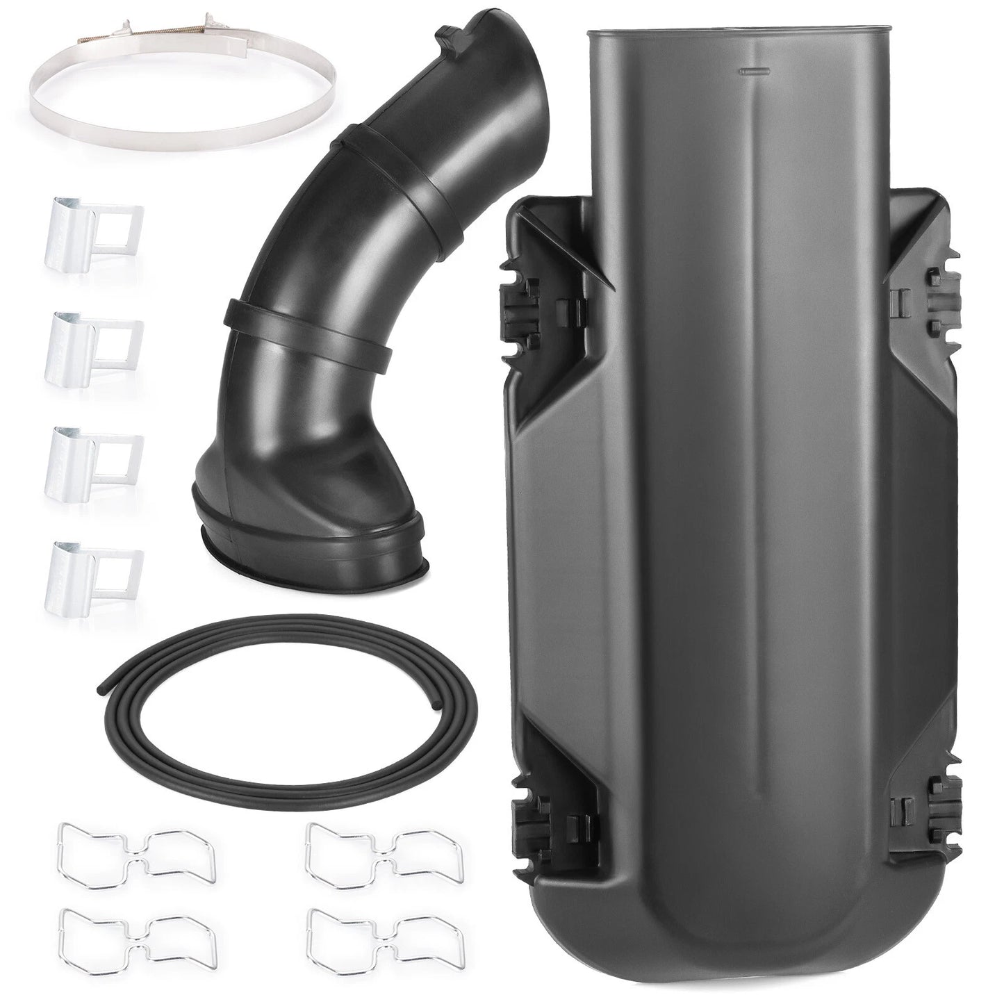 Air Box Lid & Intake Boot w/ Clamps for Yamaha Banshee YFZ350 (1987–2006)