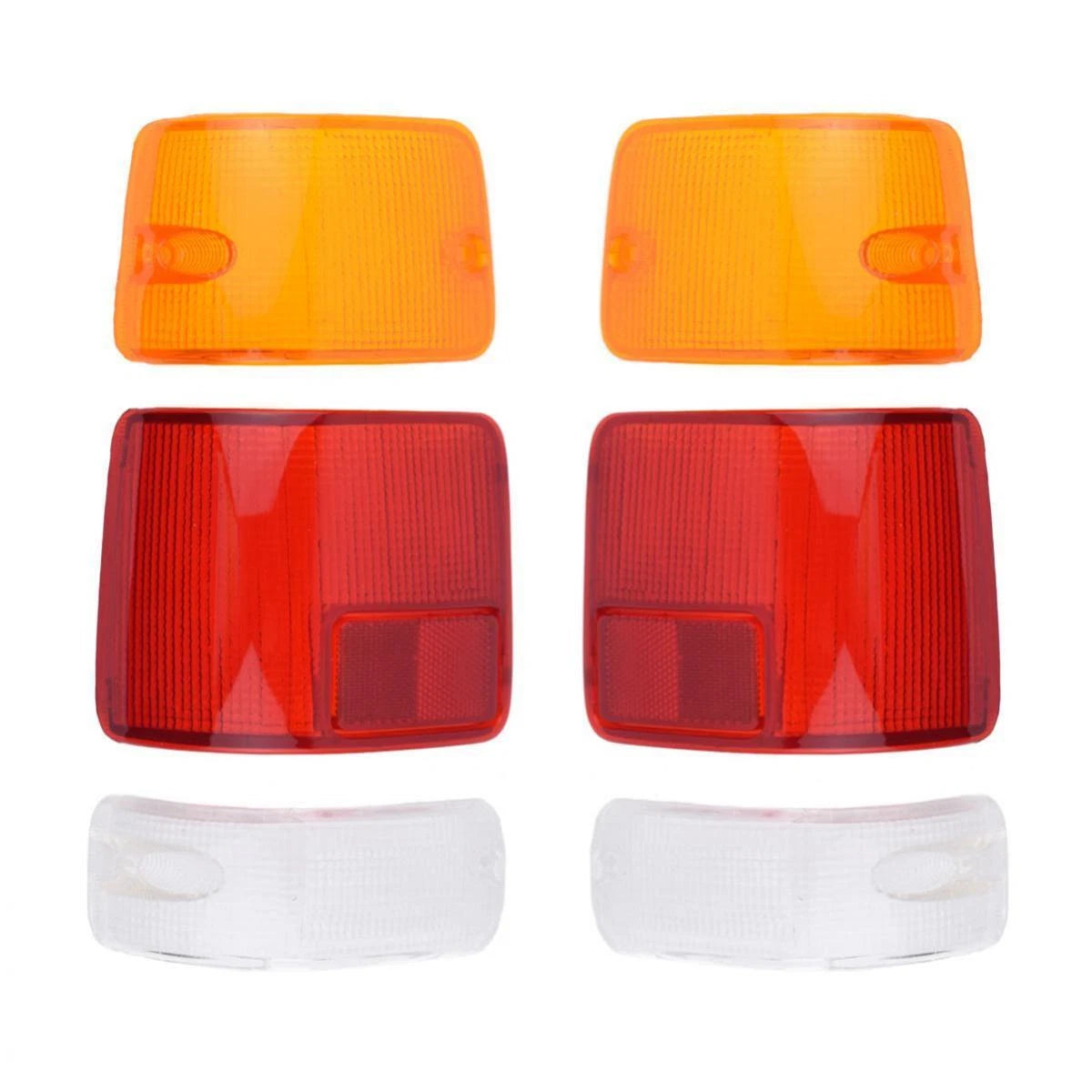 Tail Light Lamp Cover Lens Pair Fits Isuzu TFR Holden Rodeo Pickup 1989-97 D06