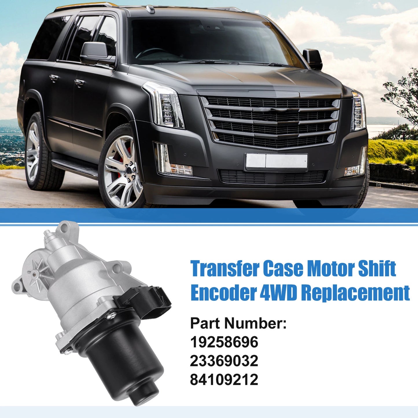 Auto Transfer Case Motor for Chevrolet Silverado 1500 (2007-2018)