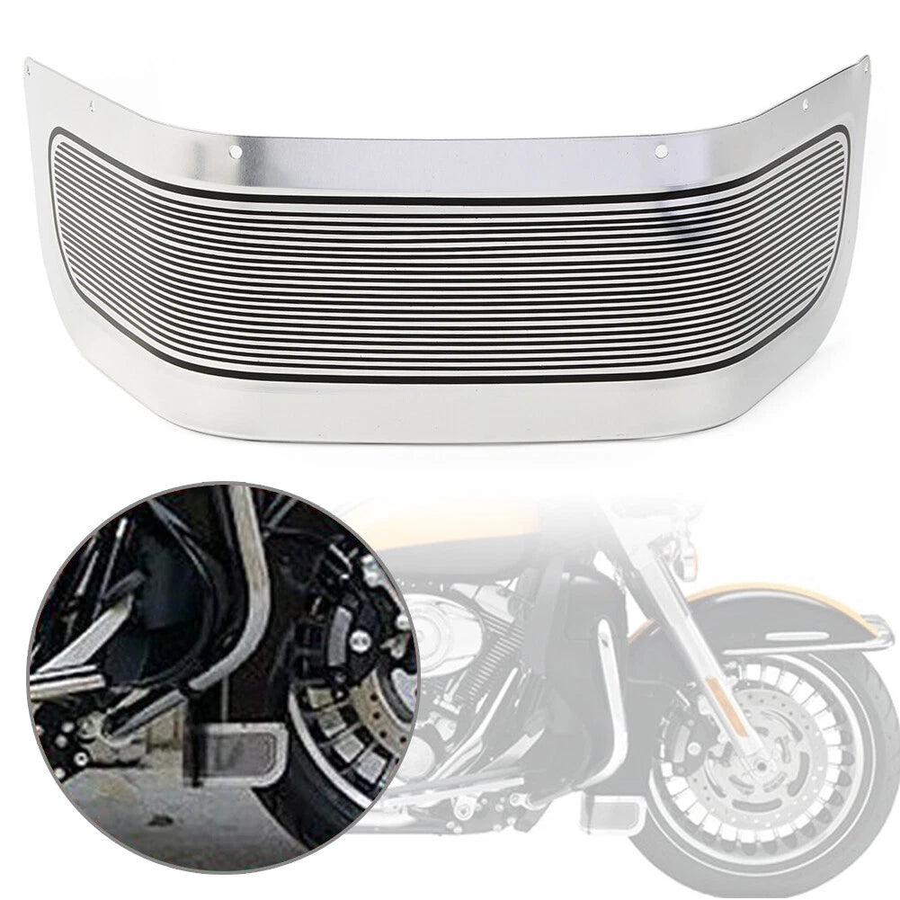 New Chrome Front Fender Trim Skirt for Harley Touring Electra Glide (2014-24)