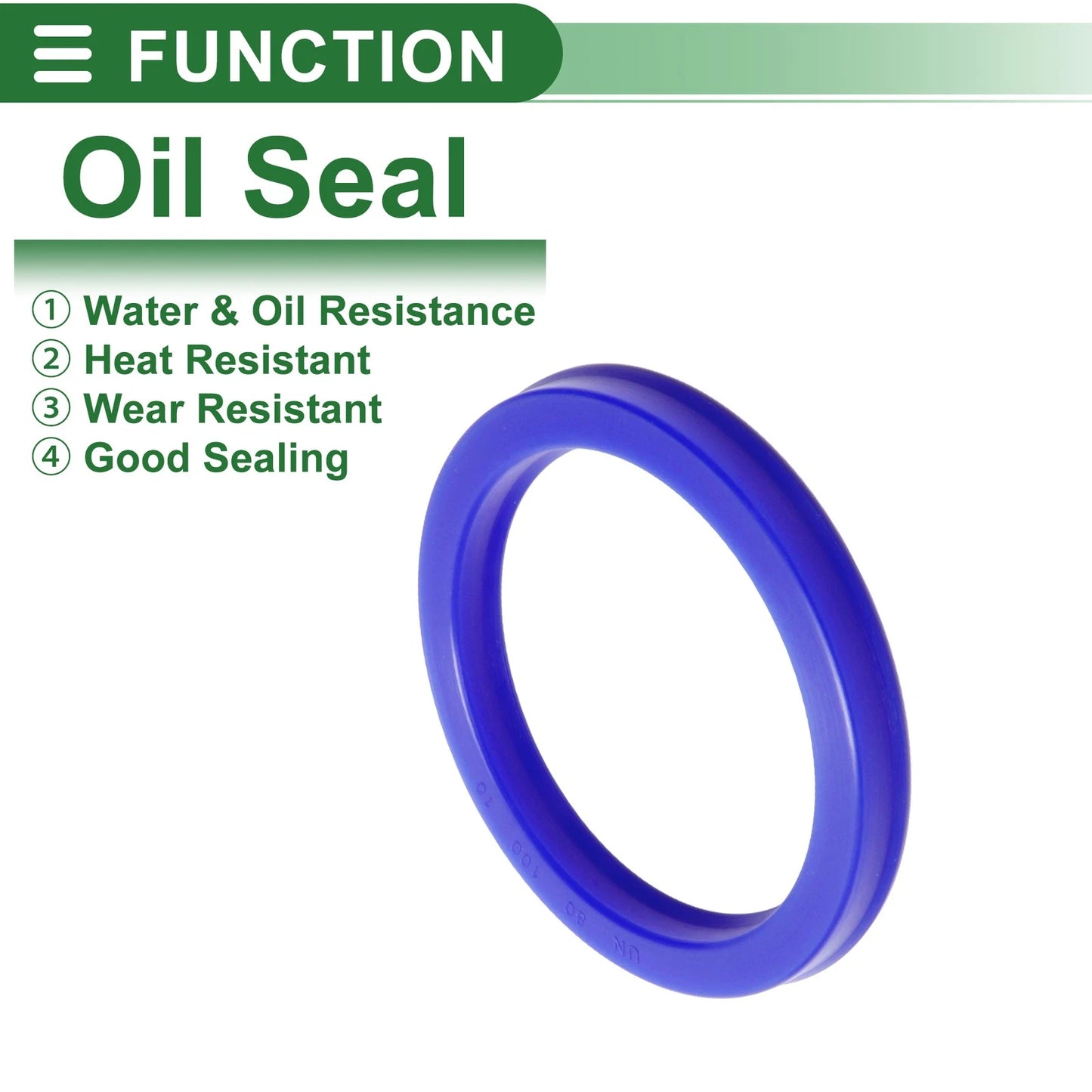 Oil Seal 80x100x10mm Seal Ring Rotary Shaft Seal TPU