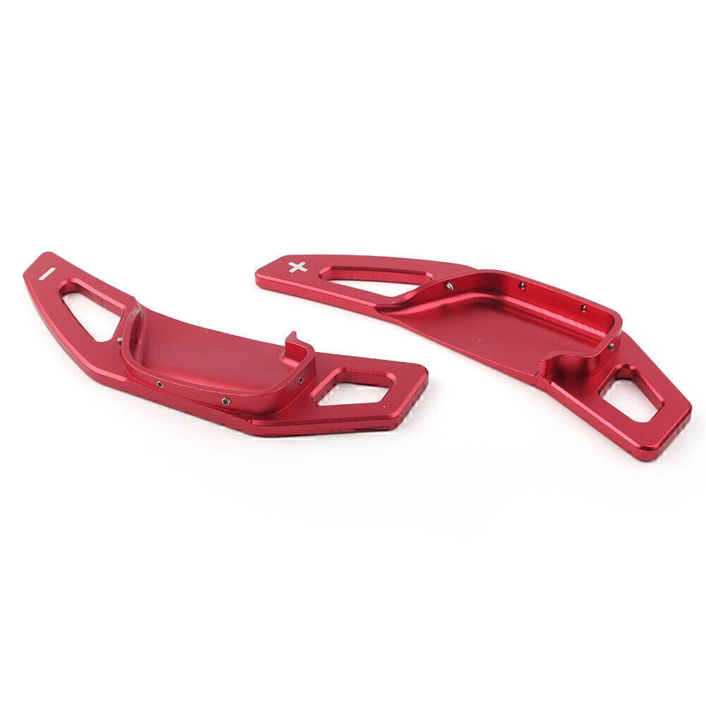 Red Steering Wheel Paddle Shifters for Toyota Corolla, Camry (2003-2023)