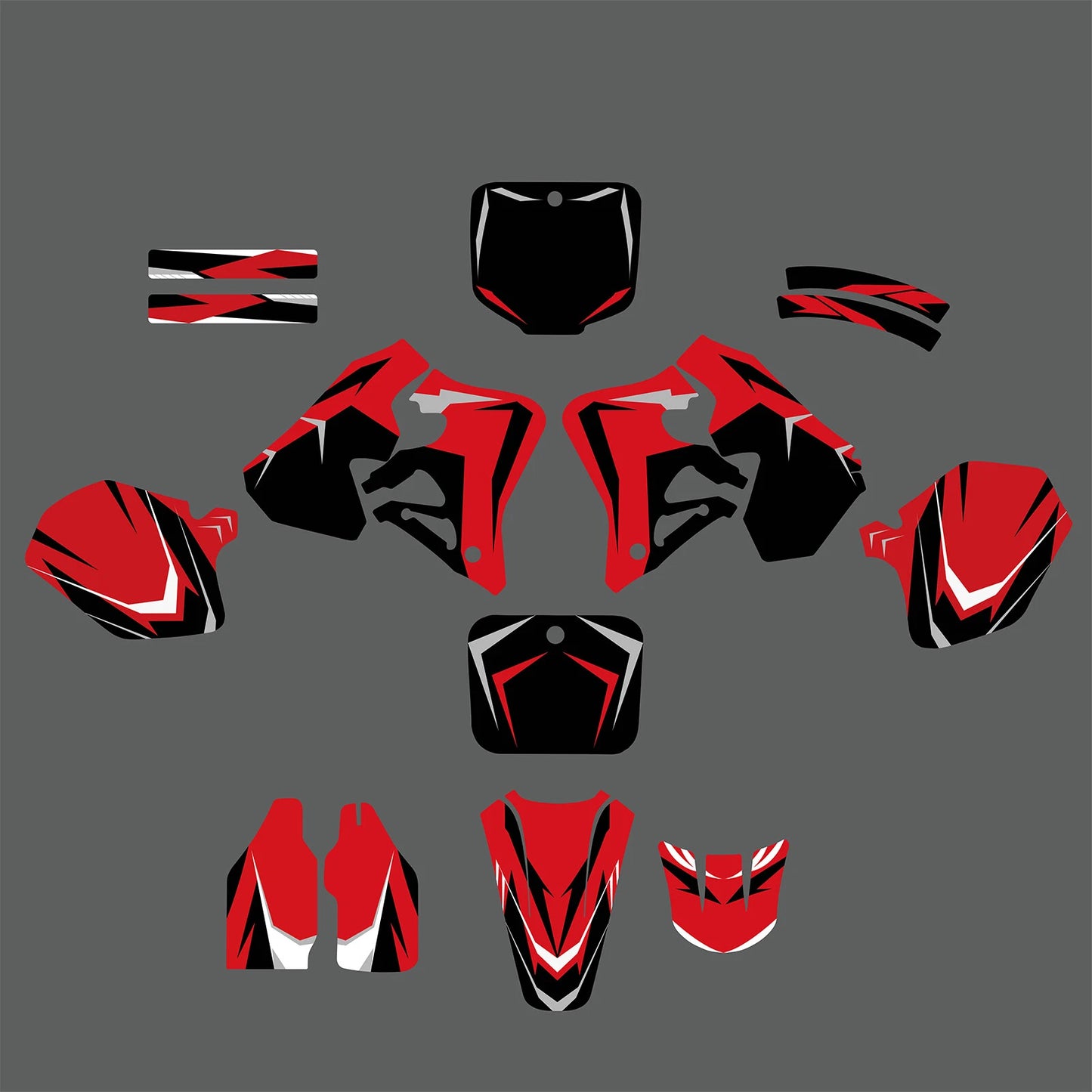 Graphics Decals Stickers Kit for Honda CR125R CR250R (1995-1997)